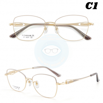 Gọng kim loại công sở nữ mã 6291